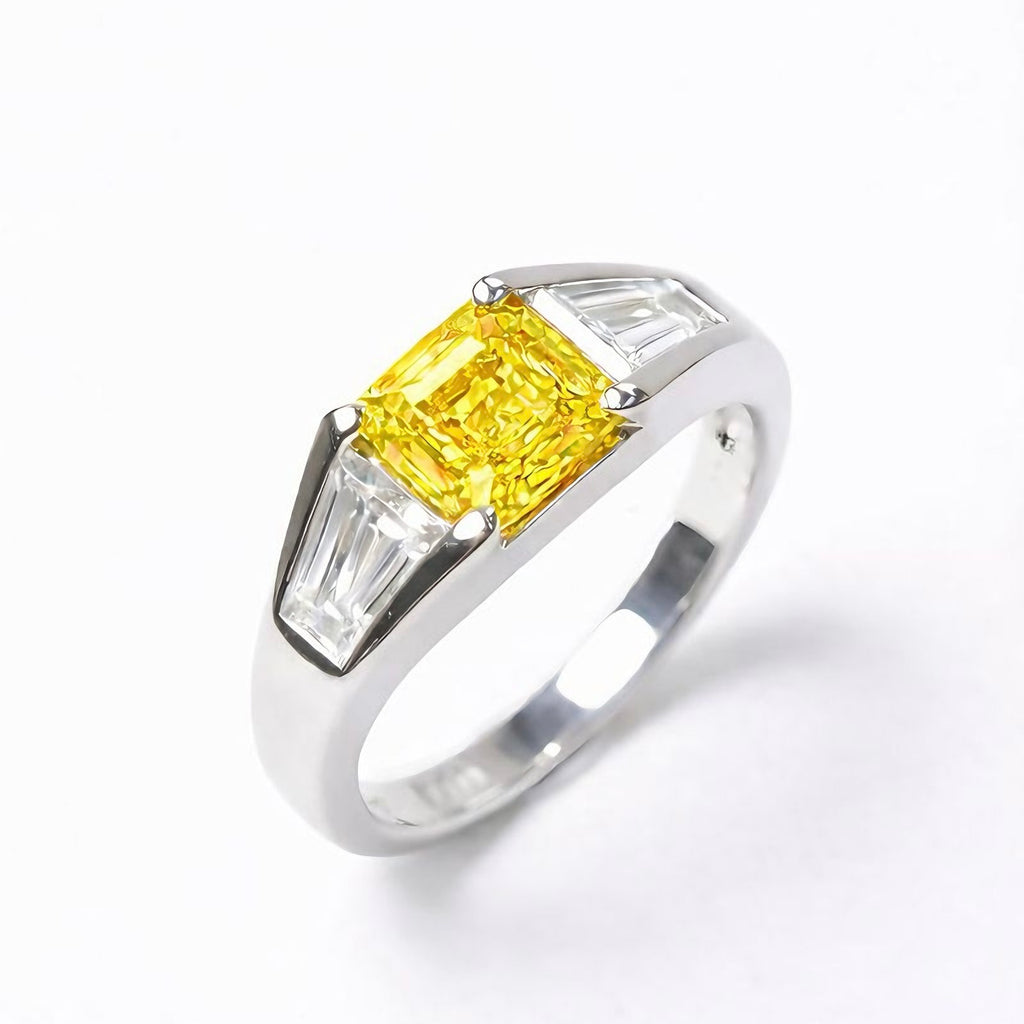 Latitude Collection, Fancy Vivid Yellow Diamond