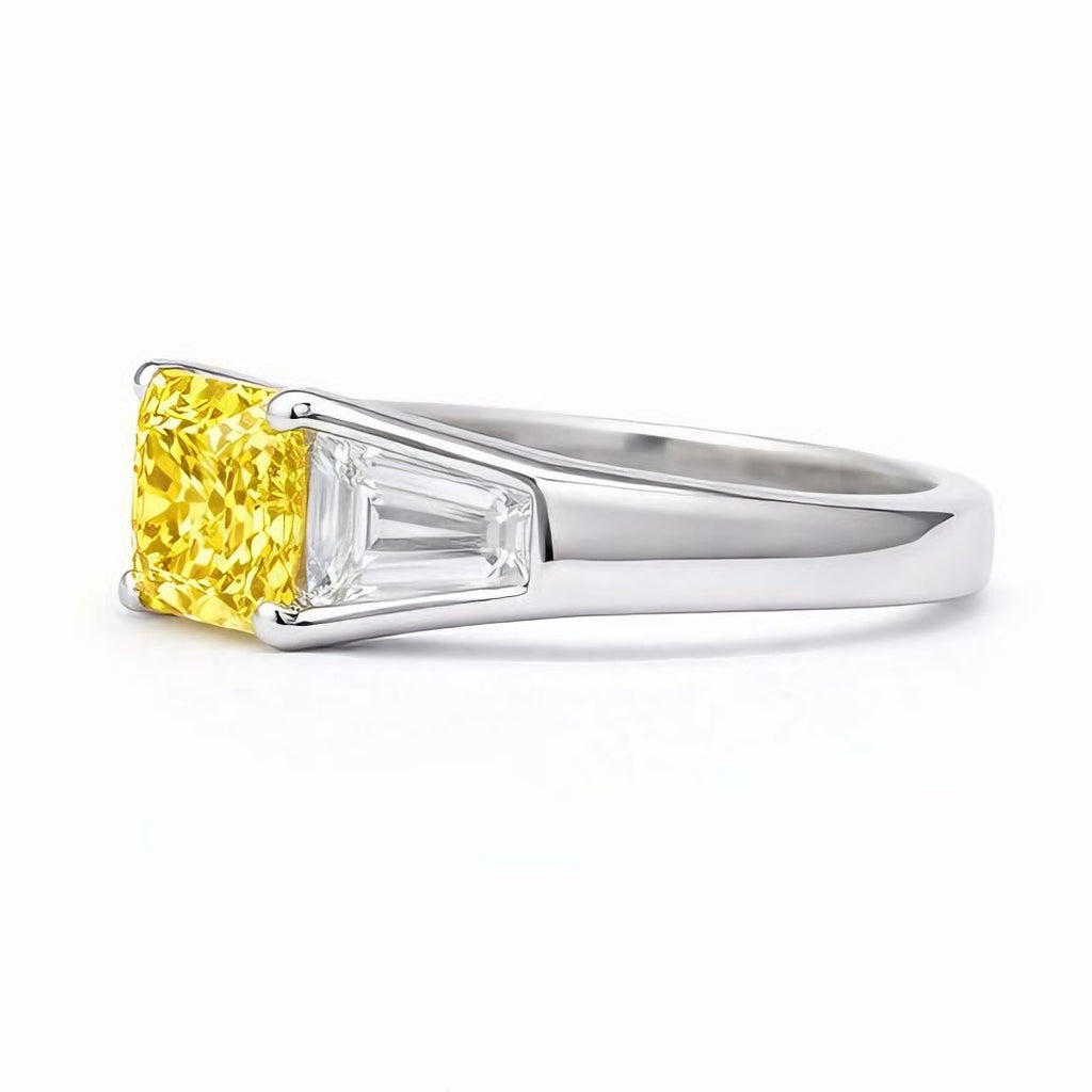 Latitude Collection, Fancy Vivid Yellow Diamond