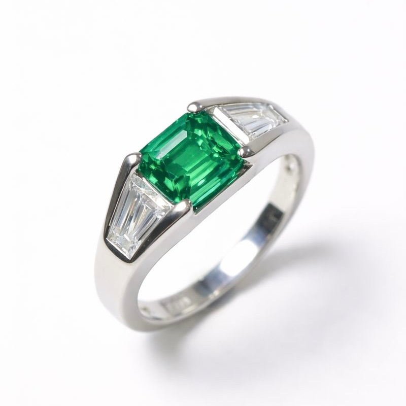 Latitude Collection, Columbian Muzo Green Emerald