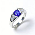 Latitude Collection, Cushion-Cut Sapphire
