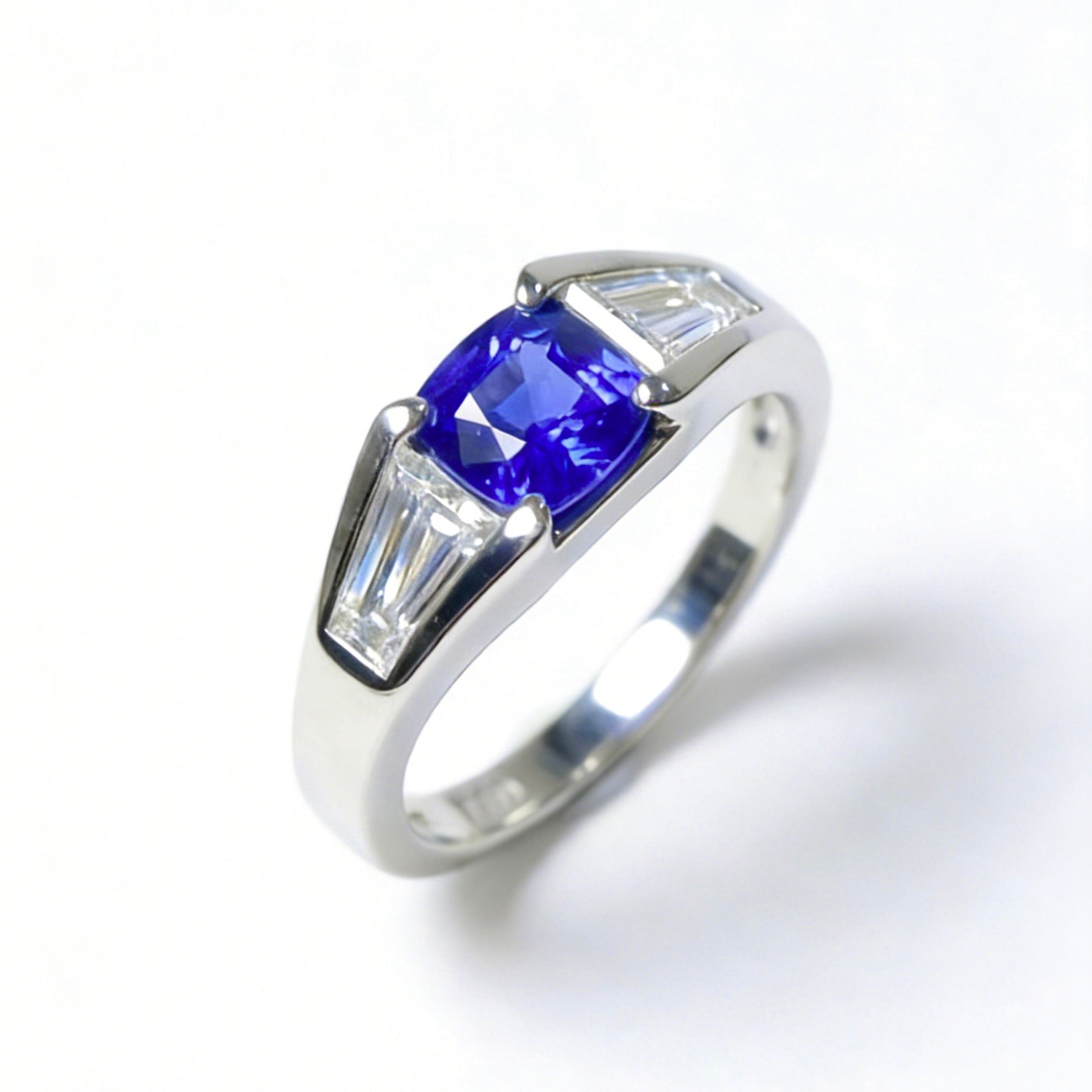 Latitude Collection, Cushion-Cut Sapphire
